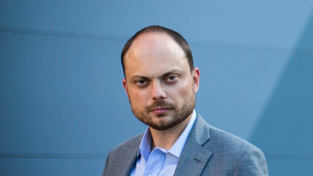 Vladimir Kara-Murza, a leader in the Russian opposition who believes he was the target of a Russian security service poisoning.