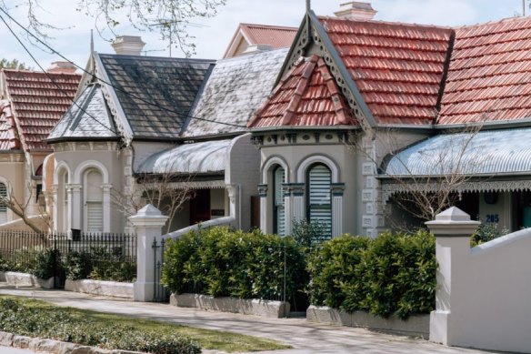 The inner-west council suburb of Annandale is an area with many heritage-listed homes.