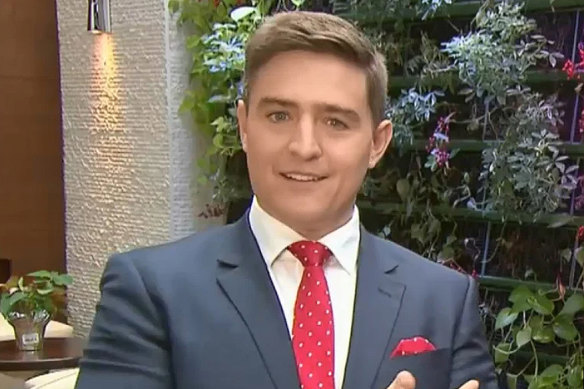 A Current Affair reporter Seb Costello.