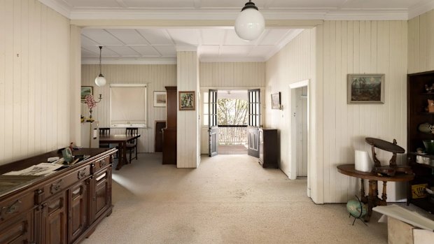 The house at 14 Enderley Road, Clayfield, sits on a 1062-square-metre block.