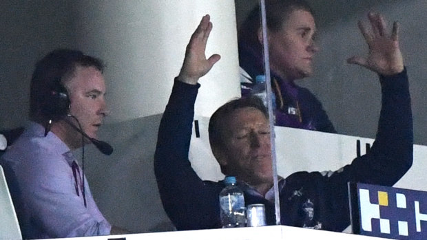 Bellyache: Craig Bellamy shows his passion in the coaches' box.