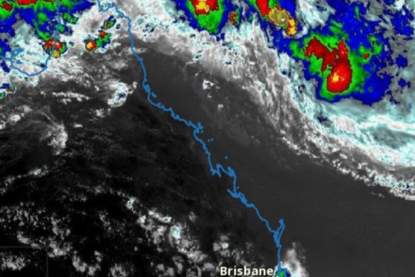 Tropical Cyclone Kirrily is expected to form on Tuesday and hit the Queensland coast as a category 3 system.