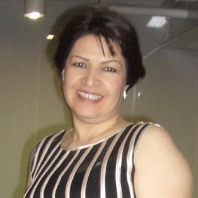 Atena Abrahimzadeh’s mother, Zahra.  