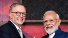 Prime Minister Anthony Albanese and his Indian counterpart Narendra Modi. 