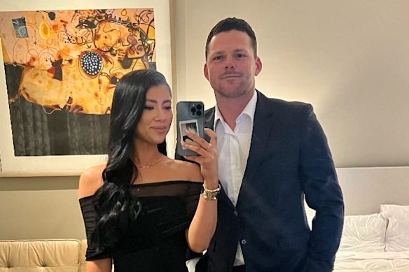 May and Dade in an Instagram post last September. 