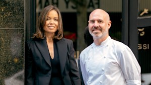 Rebecca Yazbek and Michael Greenlaw.