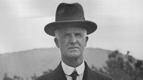Jim Scullin, the last prime minister to lead a single-term government.