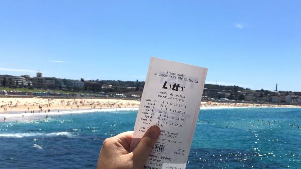 Someone who recently visited an Ocean Grove newsagent is a millionaire-in-waiting.