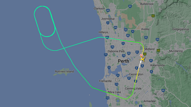 Scoot Flight TR9 from Perth to Singapore didn’t get far before turning round and landing back at Perth Airport.
