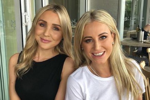 Roxy Jacenko's former right-hand woman, Holly Asser (L).