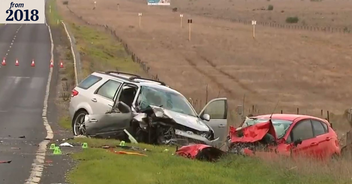 Two children dead and woman fighting for life after crash