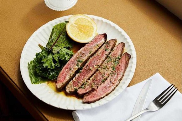 Bar Elvina's Wednesday steak special.