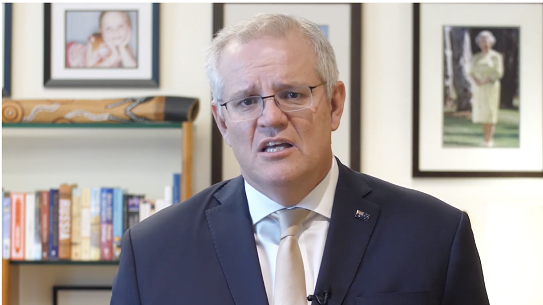 rime Minister Scott Morrison delivers a message to Australian expats locked out of the country during the pandemic