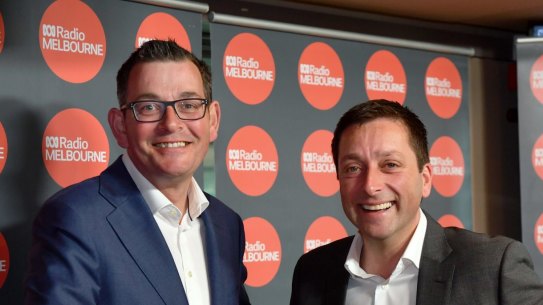 Daniel Andrews and Matthew Guy  are due to face off for the second time at the 2022 election.