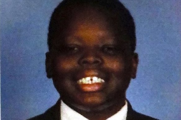 A school photo of slain teenager Bless Mulukwat Akoch.