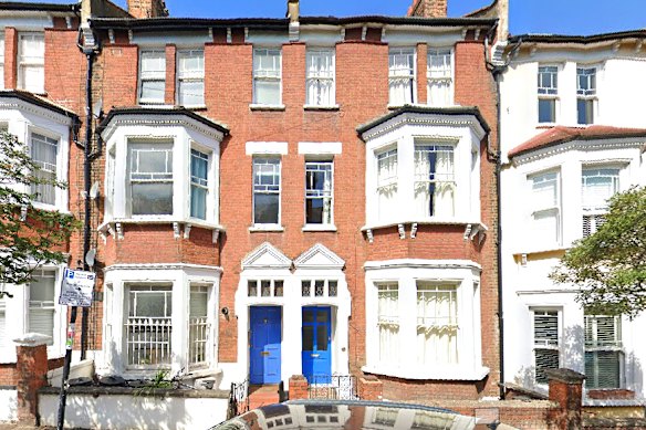 Amelia Hamer’s ground-floor flat in Wandsworth, inner south-west London.