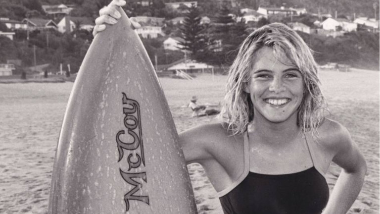 Female surfing store