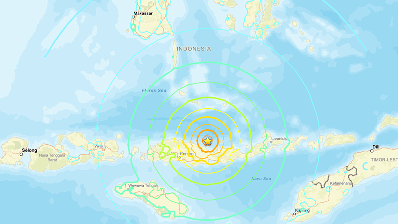 Powerful earthquake off Indonesia triggers early tsunami warning