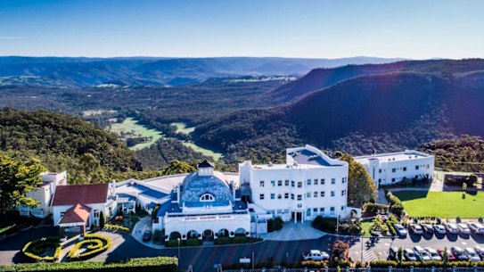 The Hydro Majestic from above, as listed on hotel reservation site Booking.com.