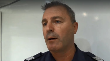 Sergeant John Hodder is urging everyone to be cautious around water. 