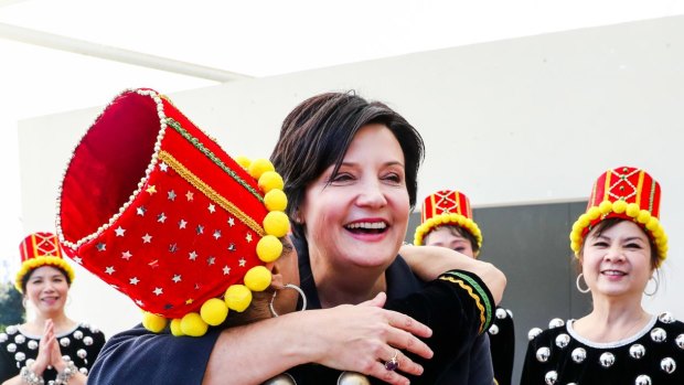 Jodi McKay, pictured after winning the leadership ballot, has a new chief of staff.