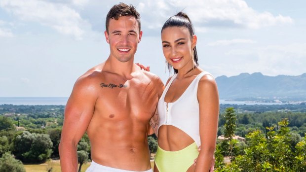 Grant Crapp and Tayla Damir, the winners of Love Island Australia. 