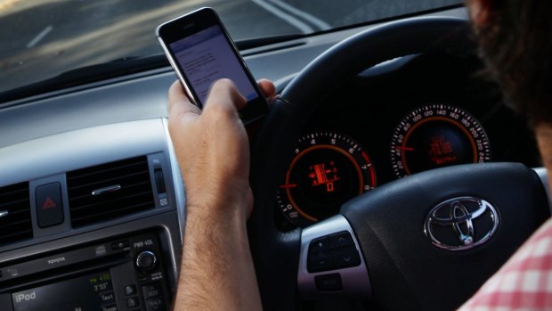 Mobile phone use while driving is a major issue Australia-wide.