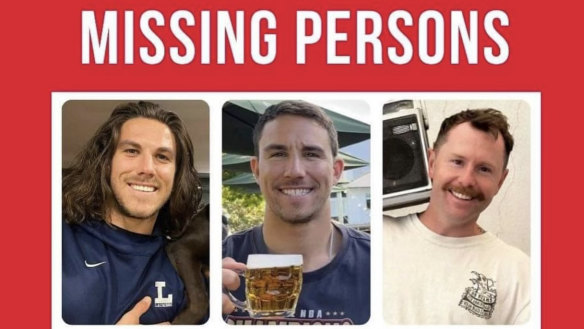 Australian brothers Jake and Callum Robinson are missing in Mexico.