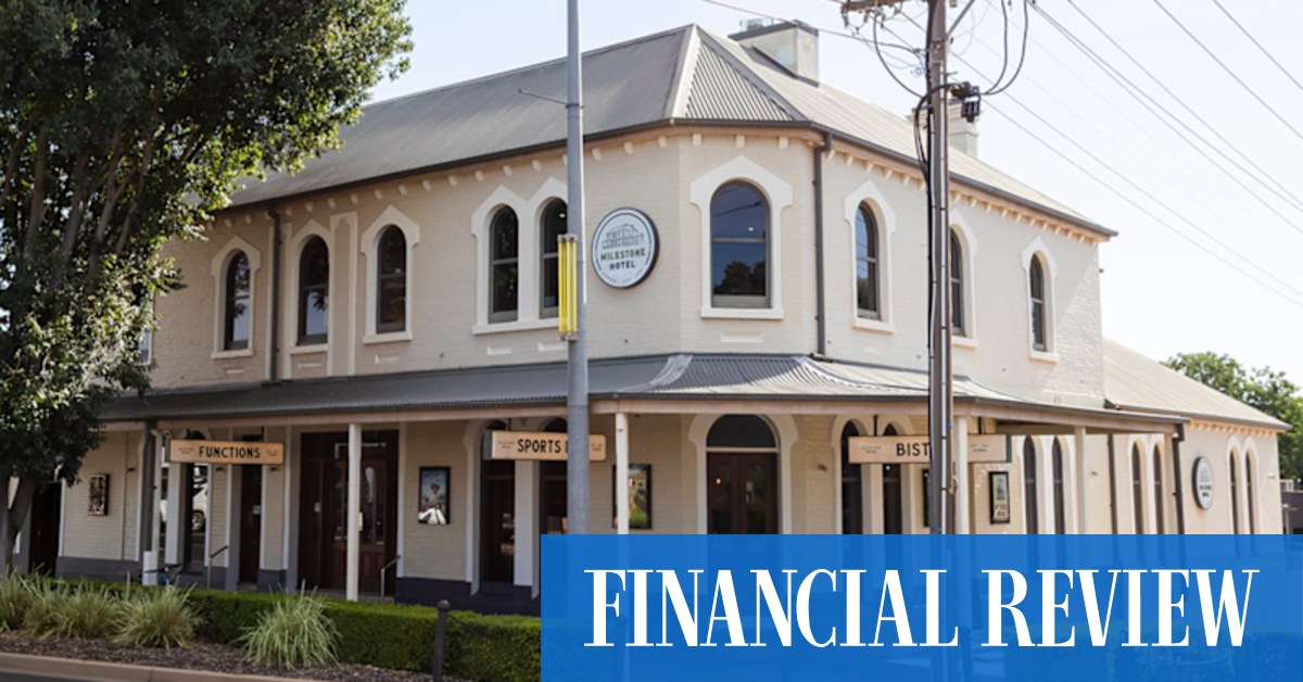 The Milestone Hotel in Dubbo and The Aussie Inn in Adelaide have been ...