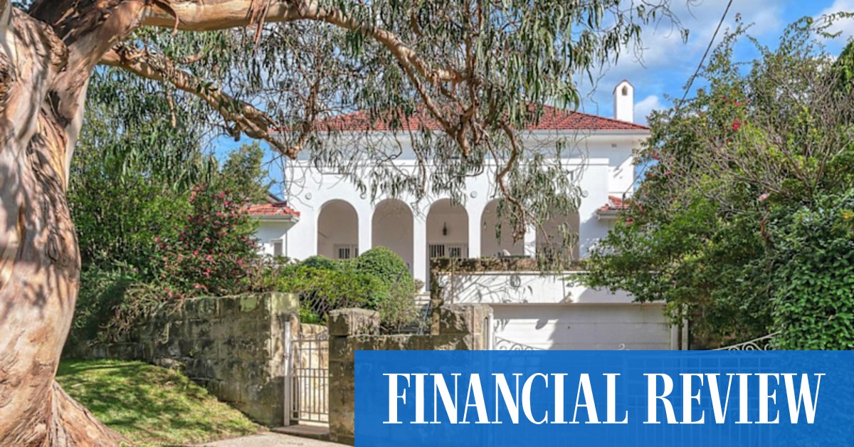 Sydney property: Charles Fairfax flips $15 million Vaucluse house after development approved next door - Vimarsana News