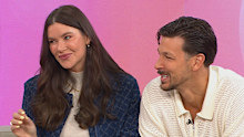 Brittany Hockley and Ben Siegrist opened up on Today Extra about expecting their first child.