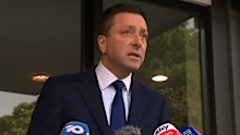 An aggrieved Matthew Guy today fronted the media, demanding public apologies from Deeming, as well as Premier Jacinta Allan and Attorney-General Sonya Kilkenny, who both made comments on the allegations yesterday.