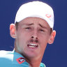 Alex de Minaur paid tribute to Australia's tennis greats.