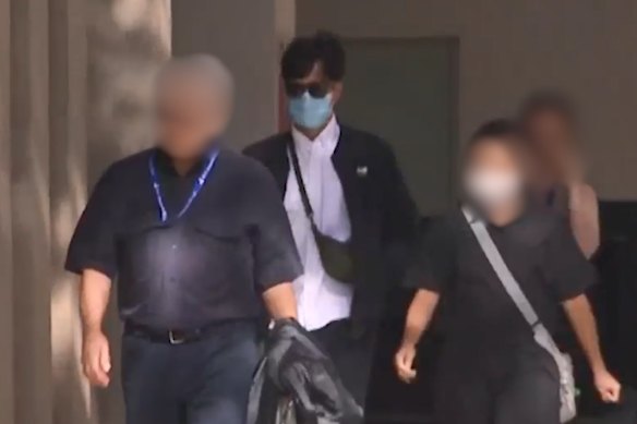 Chun Lie Yuen arriving at Perth Magistrates Court on Wednesday. 