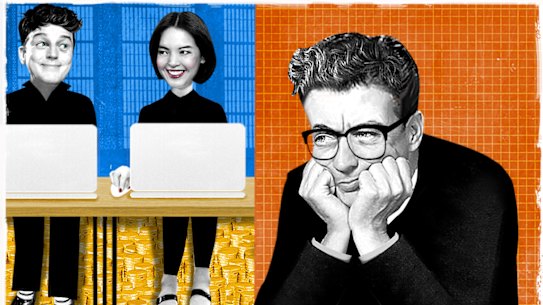 Watching someone do better than you.