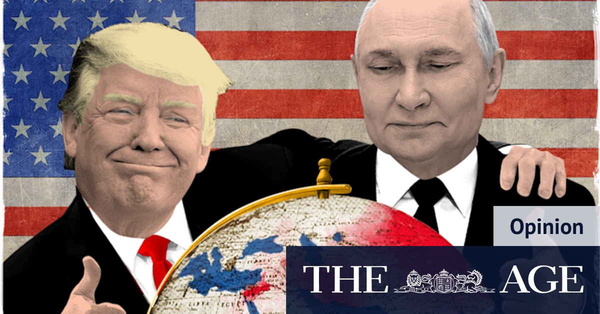 Trump’s Russian delusion is complete. He sees Putin as a peacemaker