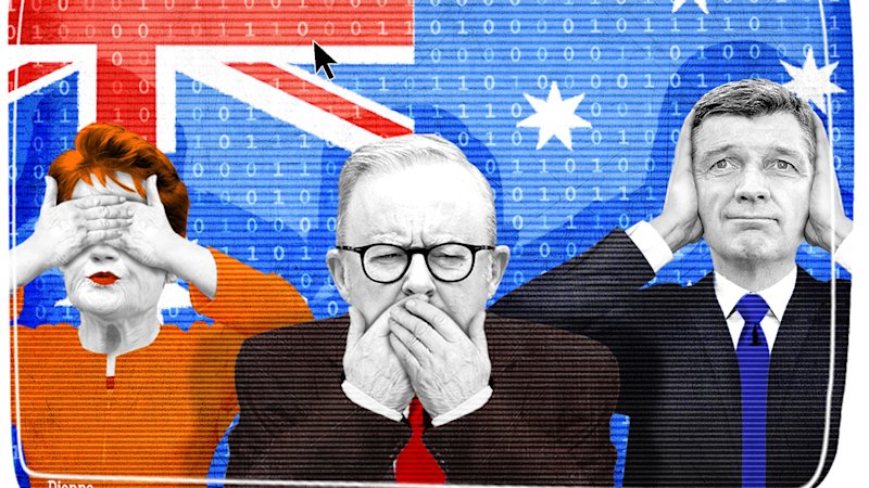 Coalition argues online reform hinges on public mistrust of Albanese