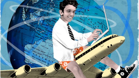 Woring from home is commonplace, but bosses might take more convincing to allow Working From Overseas.