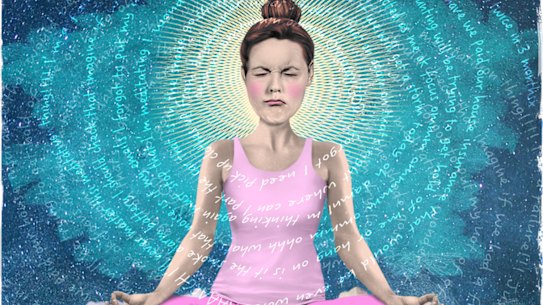 "It seems the harder I try to be mindful, the less present I am."