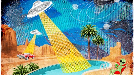 Uma viagem para Roswell.