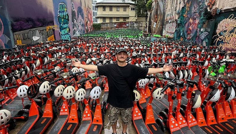 Most would avoid Brisbane’s lowest-rated hotels and eateries. Not Jon