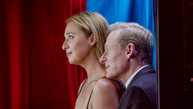 Asher Keddie and Richard Roxburgh star in The Hunting.
