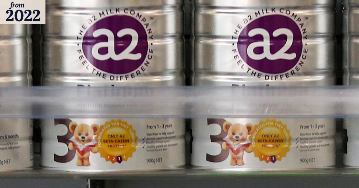 A2 Milk retargets Chinese daigous amid $134m share buyback