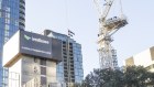 A Lendlease construction site in Melbourne.