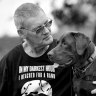 Ron Fenton had PTSD following a career in police, but his assistance dog Yogi helped him cope.