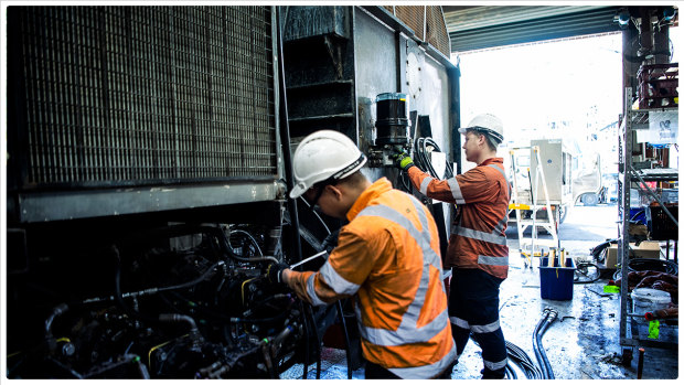 The government is investing in apprentices to boost the number of tradies.