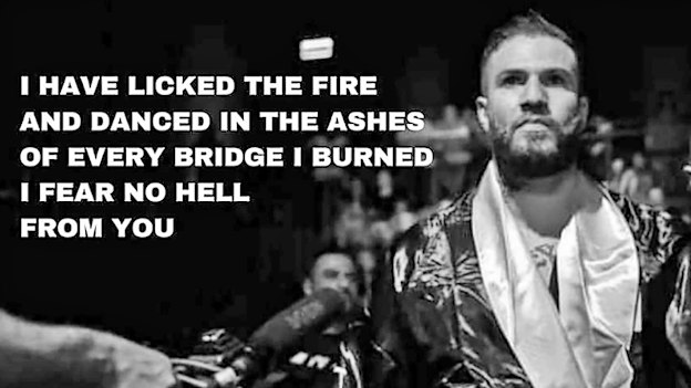 Abdulrahim’s message to enemies, posted online.