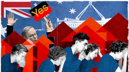 Voters struggling with the cost of living crisis are turning away from voting Yes to an Indigenous Voice to parliament.