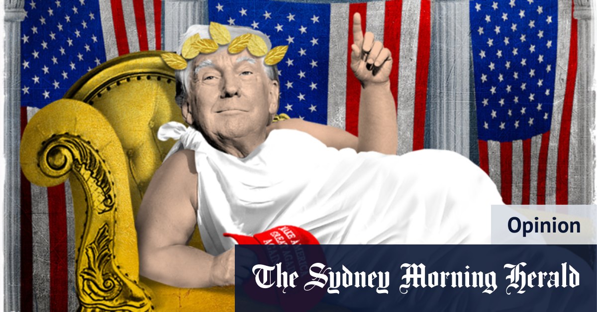 Trump ist Amerikas Caligula. Seine Mission ist es, das zu zerstören ...