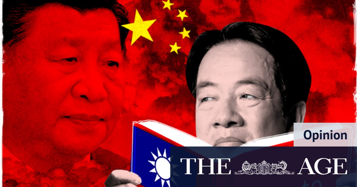 Als Taiwan die Führung wechselte, schickte Peking uneingeladen seine ...